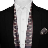NOCTURNE MEN SCARF AND POCKET SQUARE SET – PREMIUM COLLECTION